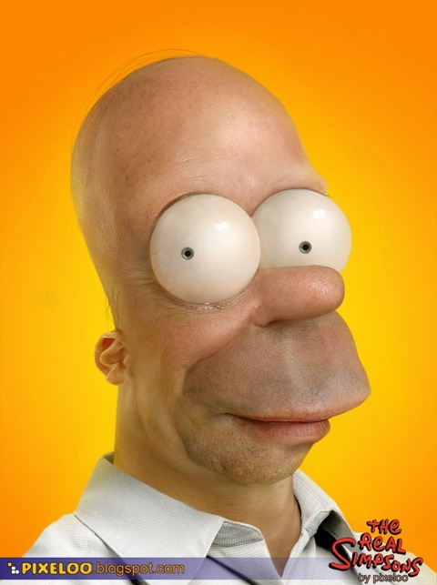 real homer simpson