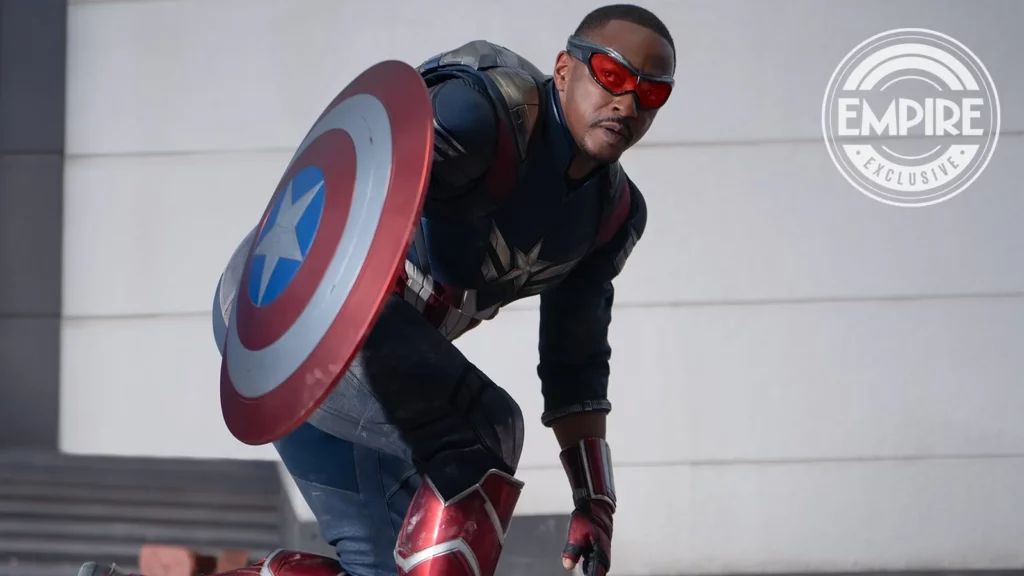 Sam Wilson’s New Captain America Suit Revealed for MCU Debut